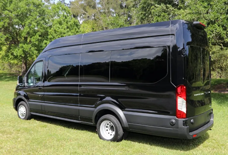 image (1) 1-14 Passenger Brand New Shuttle Van